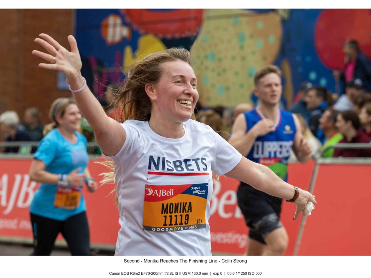 Monika Reaches the Finishing Line